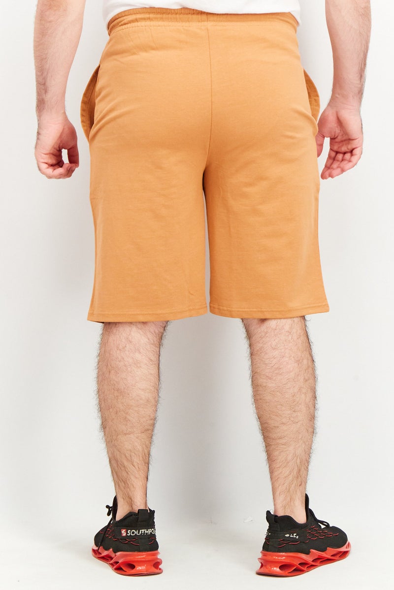 TapouT Men Sportswear Fit Training Shorts, Tan - Image 4