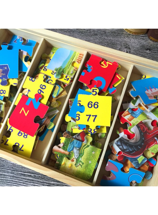 24-piece Children's Large Puzzle Traffic Car Dinosaur Animal 34567-year-old Boys And Girls Assembled Educational Toys-Color:Dinosaur Series - Image 5
