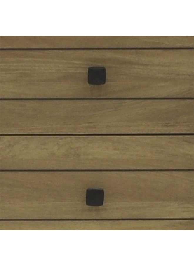 DANUBE HOME Athens 2-Drawer Study Desk Writing Desk With Storage Modern office Desk Compact Desk For Home office Bedroom Study Room Stylish Work Desk â€“ Light Oak  - Image 2