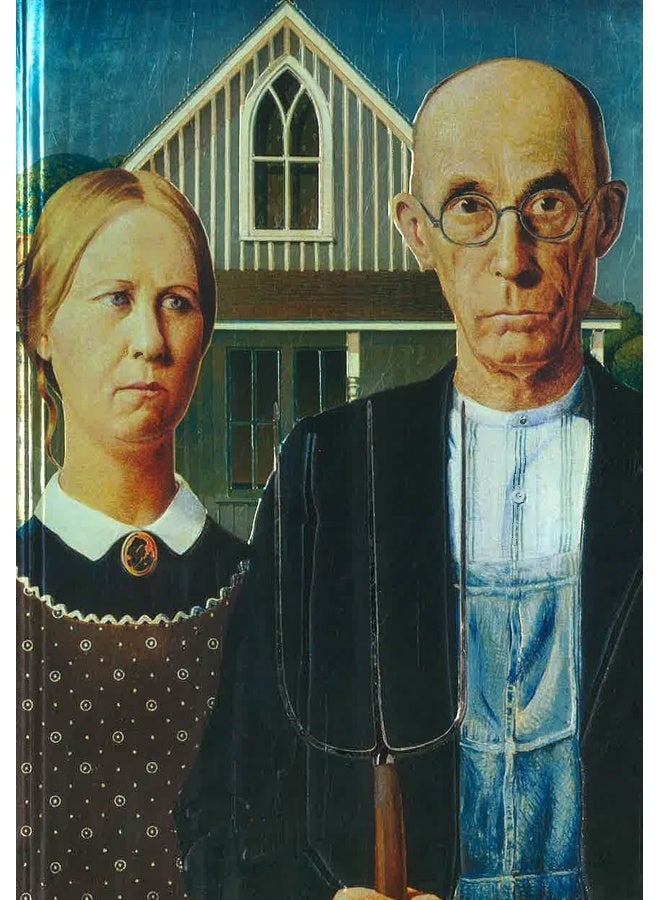 Grant Wood: American Gothic (Foiled Journal) - Image 1
