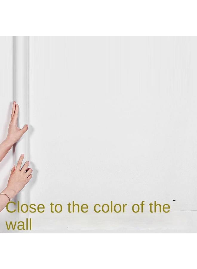 الأزرق جي دبليو ورق جدران ذاتي اللصق بالألوان الصلبة غرفة نوم مقاومة للماء - Image 3