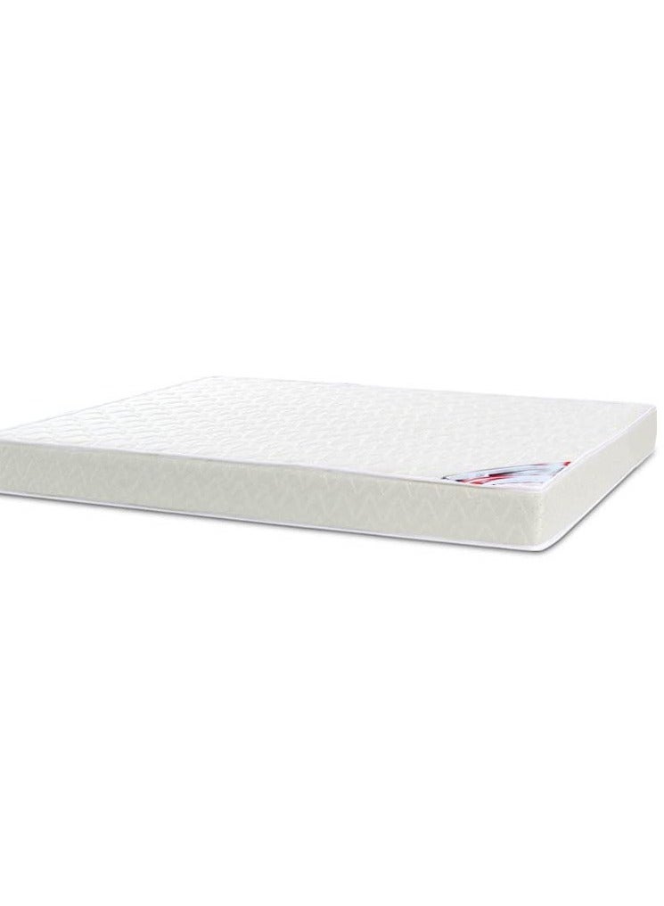 Comfy Flat Orthomedical White Quilted Knitted Cotton Fabric Mattress 190x 90x 10 Cm - Image 2