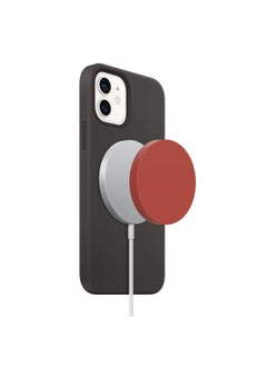 Magsafe Wireless Charger Silicone Protective Case(Red)