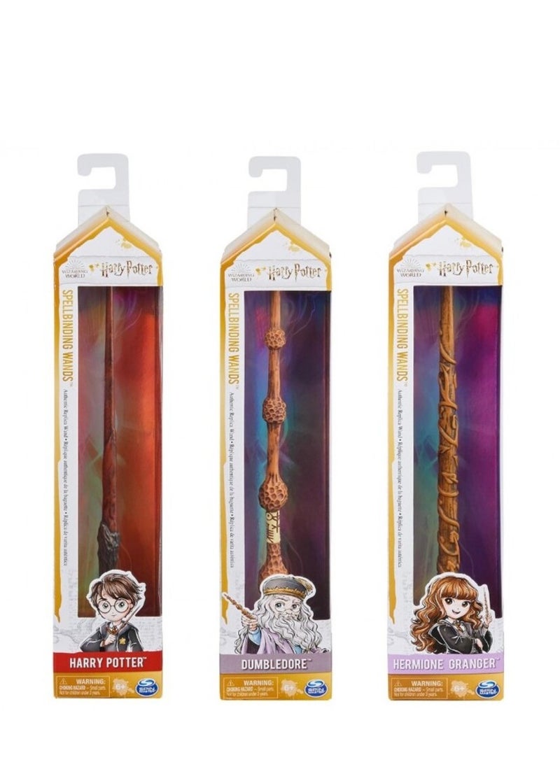SPIN MASTER - 1 Piece Wizarding World Harry Potter Spellbinding Wands - Assorted - Image 1