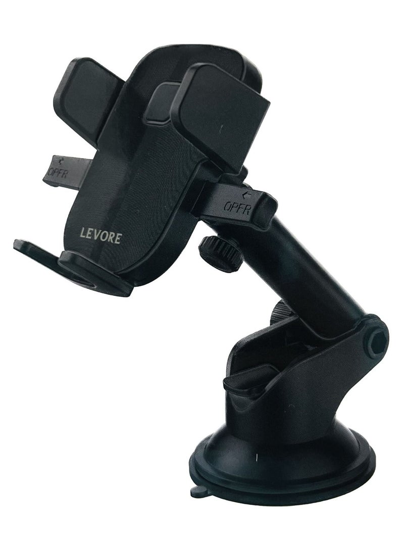 LEVORE Car Holder with adjustable suction cup holder - Image 1