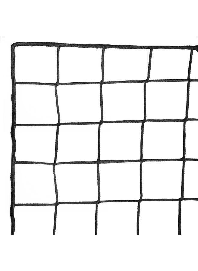 Wiseek Soccer Backstop Net, 10x10ft High Impact Soccer Barrier Net, Nylon Sport Netting Barrier Soccer Netting, Soccer Rebounder Behind Goal(Installation Rope Included) - Image 1
