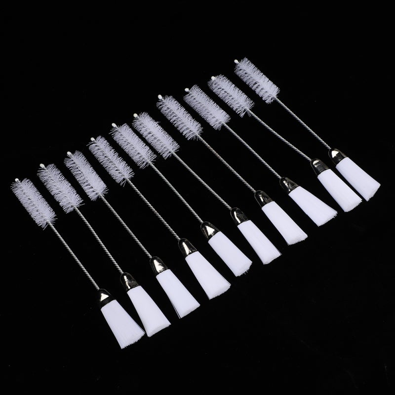 Multi-Function Cleaning Brush: Double-End Design, Nylon & Stainless Steel, Hard-To-Reach Spot Cleaner - Lint Removal Tool for Sewing Machine, Computer Keyboard & Household Cleaning - Image 5