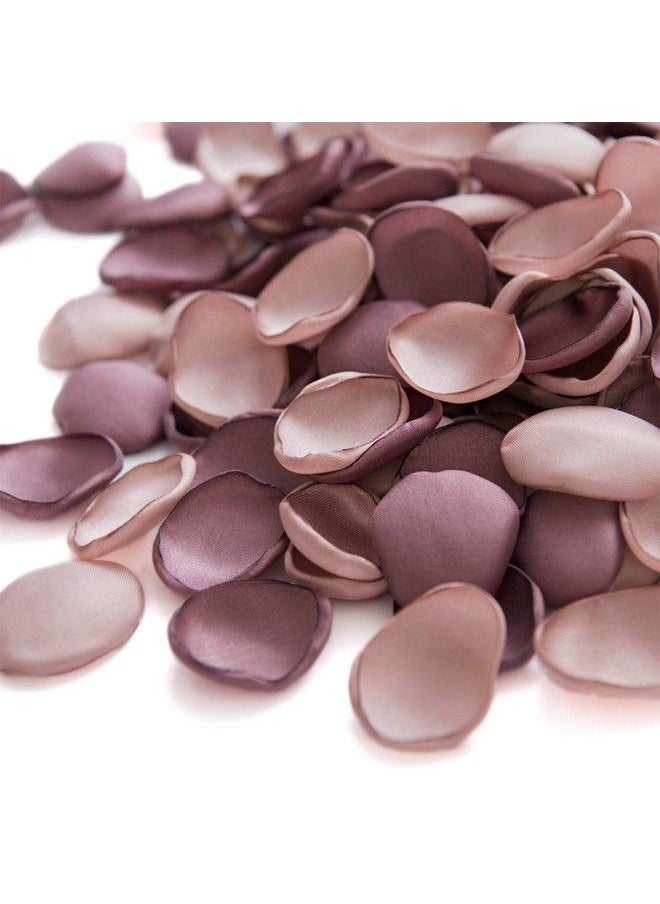Ling's moment - Silk Rose Petals 400Pcs Dusty Rose Artificial Flowers Petals Flower Girl Scatter Petals For Wedding Table Centerpieces Aisle Confetti Party Favors Decoration - Image 1