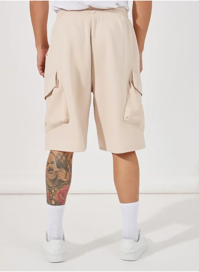 Styli Premium Oversized Scuba Cargo Shorts