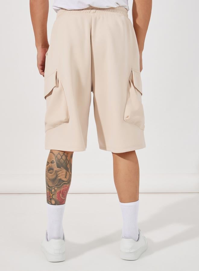 ستايلي شورت كارجو فضفاض برباط خصر - Image 4