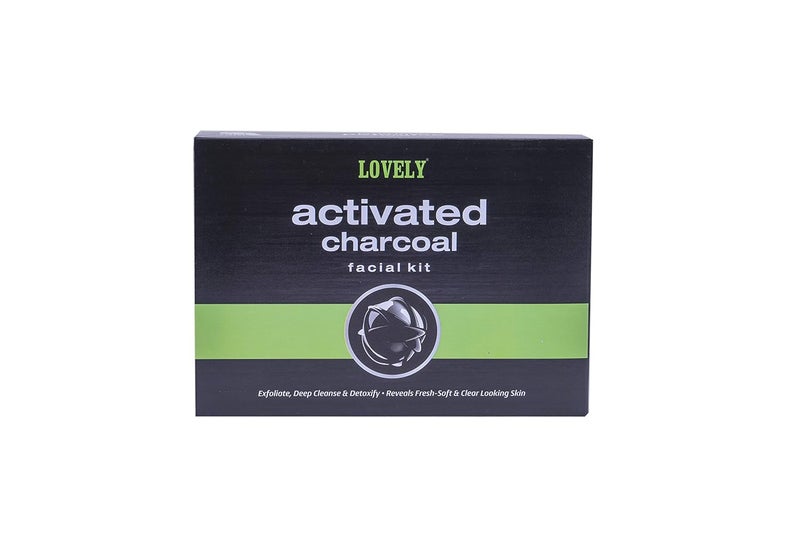 LOVELY Activated Charcoal Facial Kit FreshSoft and Clear Looking Skin 80 Grams - Image 2