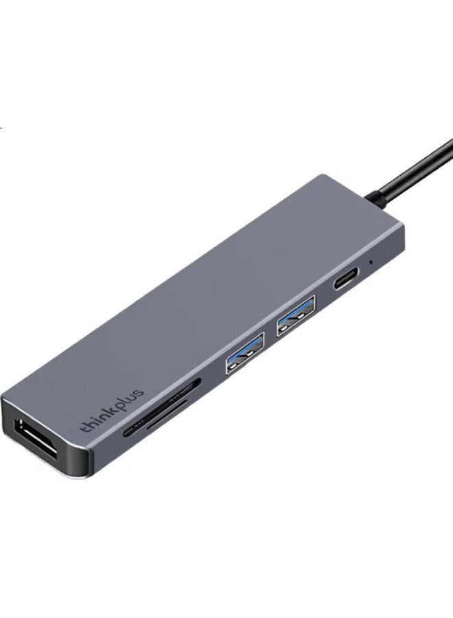 thinkpad Lenovo Type-C Docking Station Usb Hub Hdmi Adapter Pd Fast Charging 100W Sd/Tf Card Reader Laptop Expansion Dock Aluminum Alloy Lc06 - Image 2