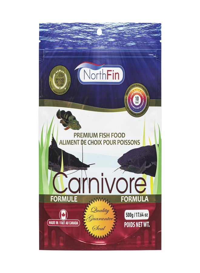 Northfin Food Carnivore Formula 10Mm Pellet 500 Gram Package - Image 1