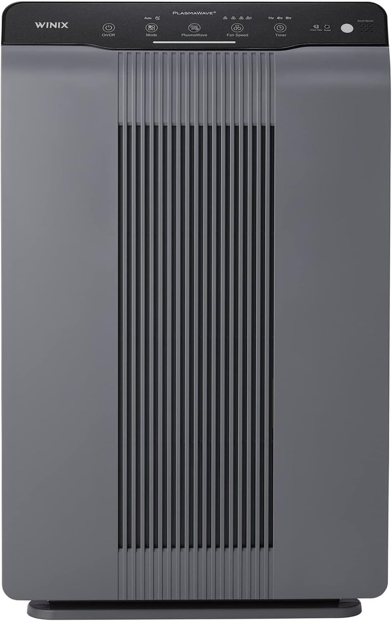 Winix 5300-2 Air Purifier for Large Home Bedroom up to 99m² with CADR 390m³/h, Carbon and HEPA Filter with Air Quality Sensor, Sleep -and Auto Mode, Removes Pollen Allergy Dust Smoke Odors - Image 1