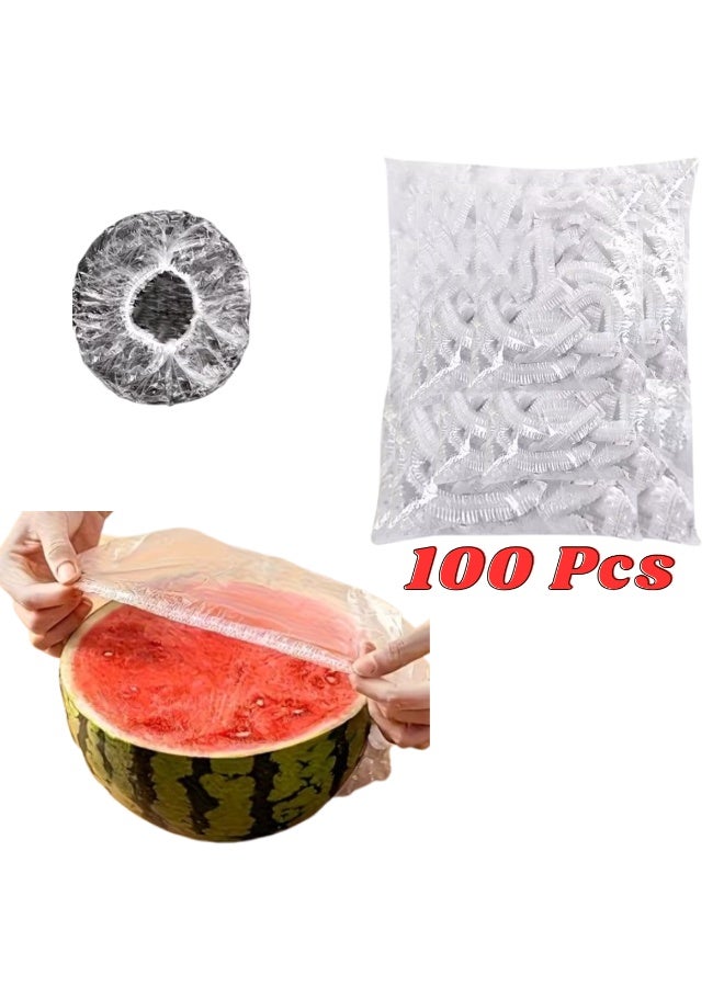 100pcs Medium Sized Reusable and Flexible Food Covers for Wide Pots and Pans - They are not like the usual small, weak bags known on the market. - Image 1