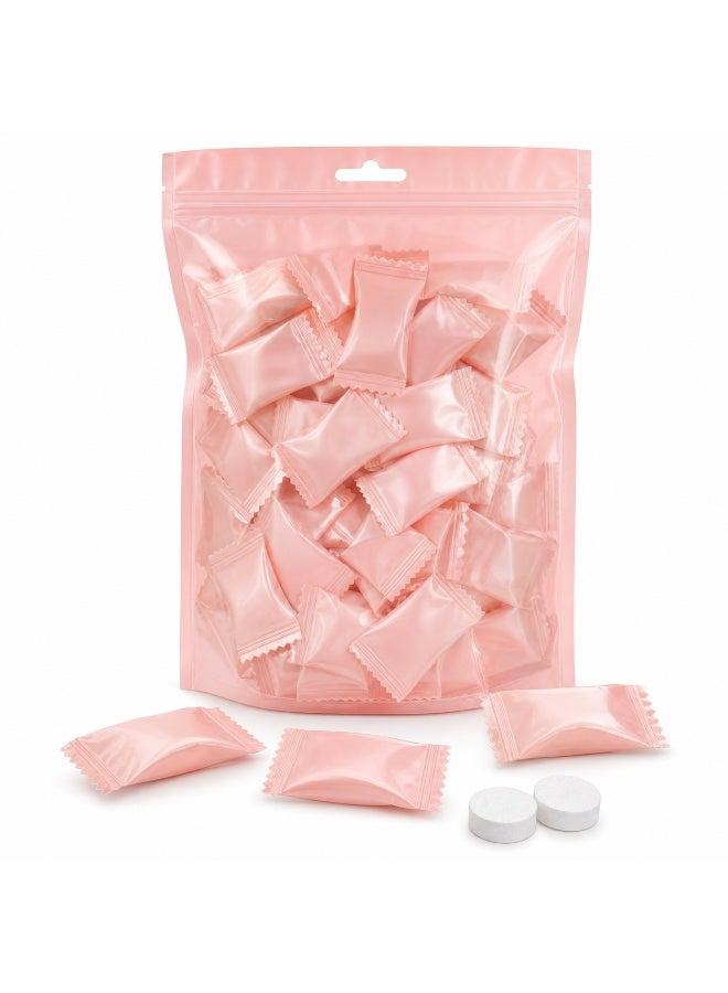 San Yi 100 Pcs Disposable Compressed Towels Individually Wrapped Travel Pack - Image 1