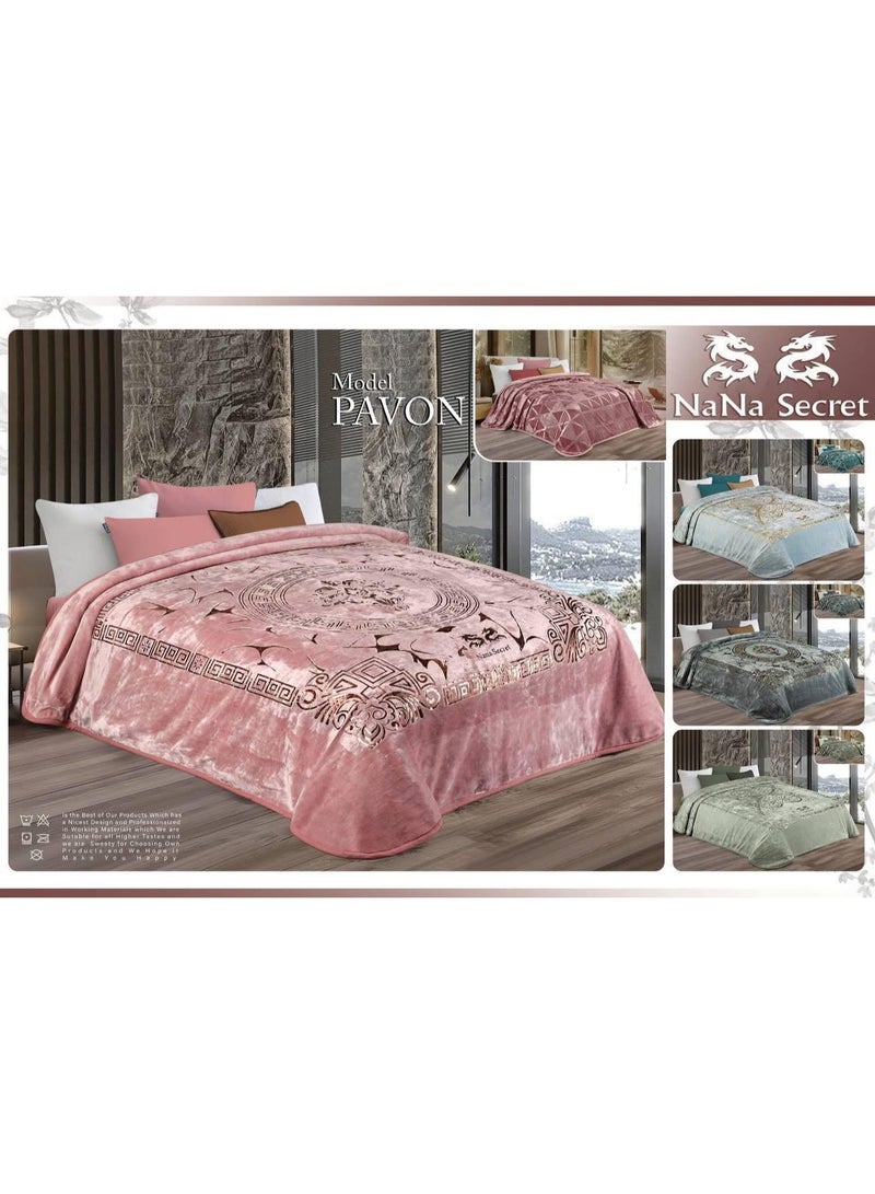 نانا سيكريت بطانية كلاود , طبقتين دبل فيس حفر ليزر تصميم أسباني - Image 2