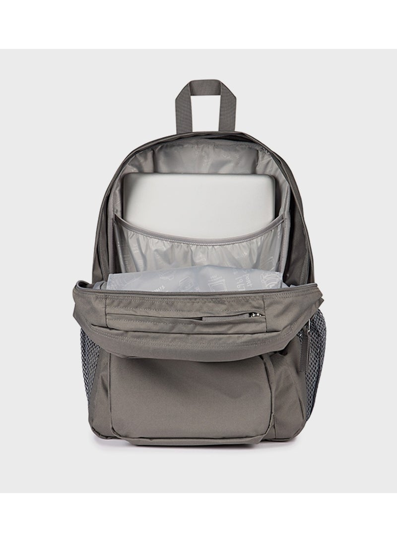 JanSport Big Day Pack Backpack, Graphite Grey, 15-Inch Laptop Sleeve, Spacious Main Compartment, Ergonomic Shoulder Straps, Water Bottle Pocket - Image 5