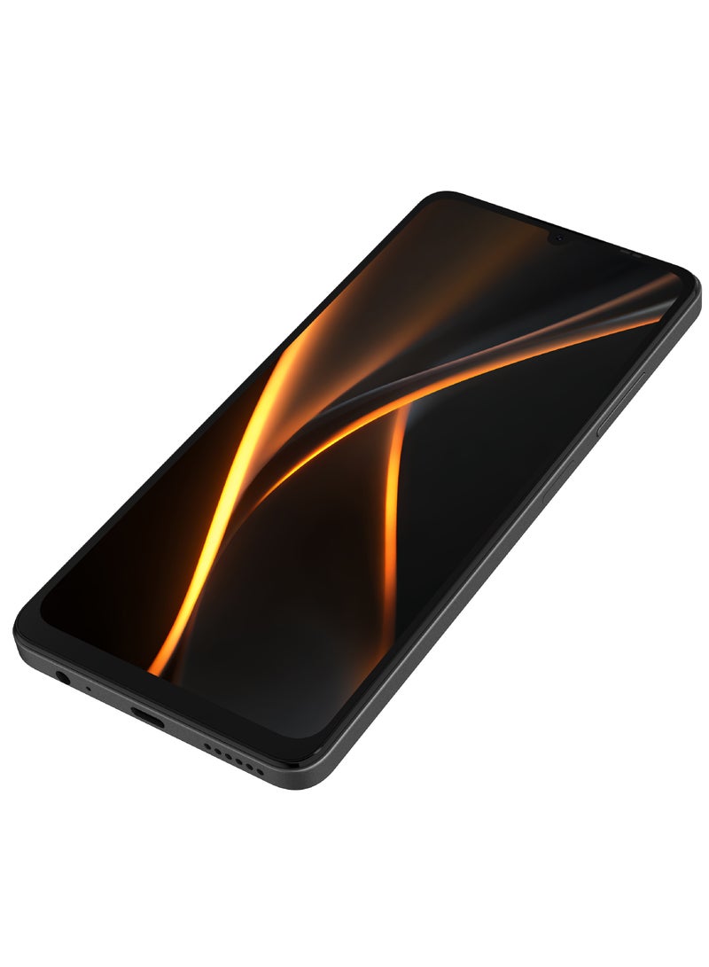 TCH ONE PRO BLACK SMARTPHONE 6GB (Physical) RAM + 6GB (Virtual) RAM 128GB ROM (International Version) Dual Sim with transperent cover case in box - Image 4