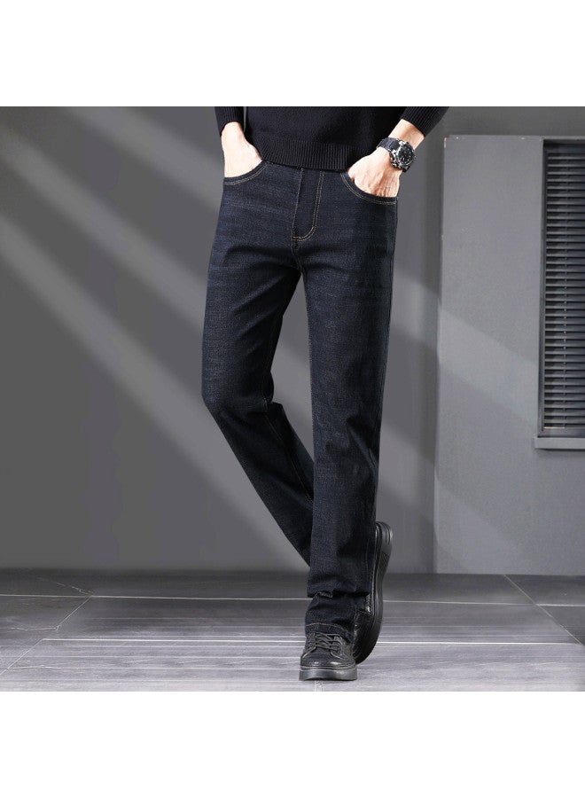 Fapai Spring And Autumn Men's Jeans Business Fashion Versatile Casual Pants For Young Men - Image 4