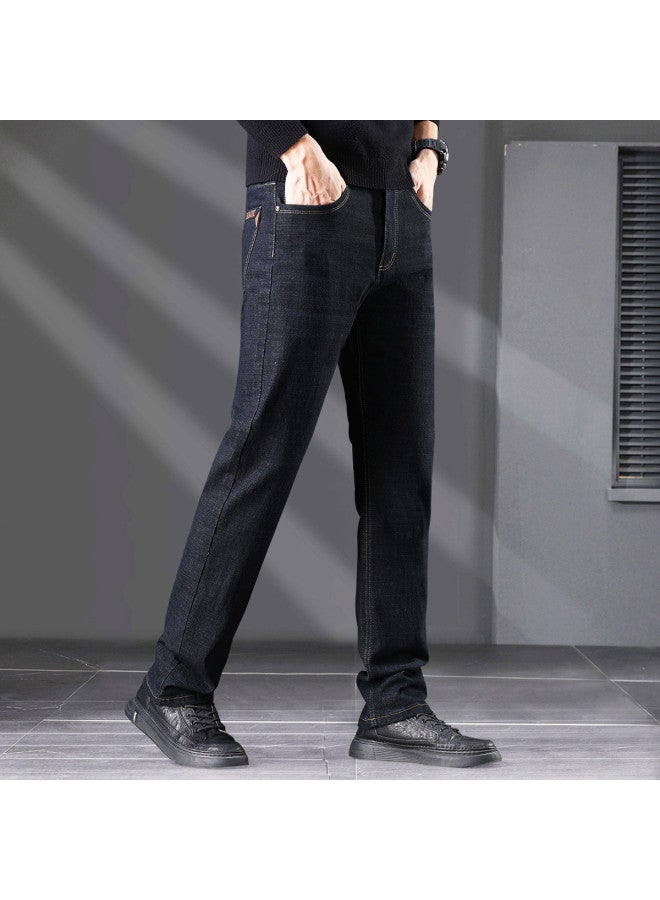Fapai Spring And Autumn Men's Jeans Business Fashion Versatile Casual Pants For Young Men - Image 5