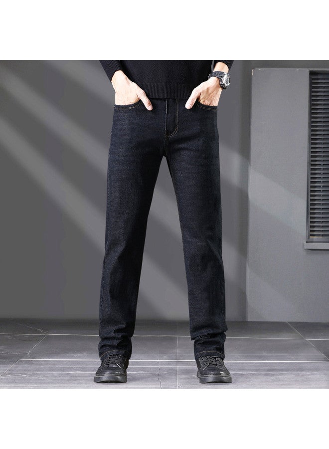 Fapai Spring And Autumn Men's Jeans Business Fashion Versatile Casual Pants For Young Men - Image 3