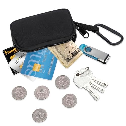 E-Tree Mini Pouch Case for Phone Charger, Airpods, Cables, Earphones, Cards, Keys, Super Small Storage Organizer Tech Bag, Coin Purse Wallet - Image 3