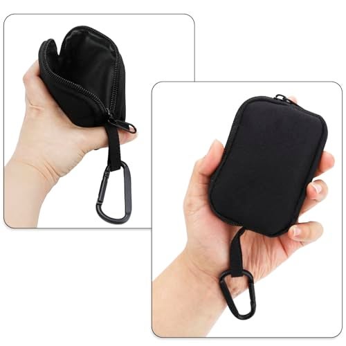 E-Tree Mini Pouch Case for Phone Charger, Airpods, Cables, Earphones, Cards, Keys, Super Small Storage Organizer Tech Bag, Coin Purse Wallet - Image 2
