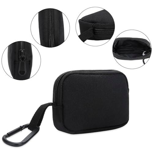E-Tree Mini Pouch Case for Phone Charger, Airpods, Cables, Earphones, Cards, Keys, Super Small Storage Organizer Tech Bag, Coin Purse Wallet - Image 5