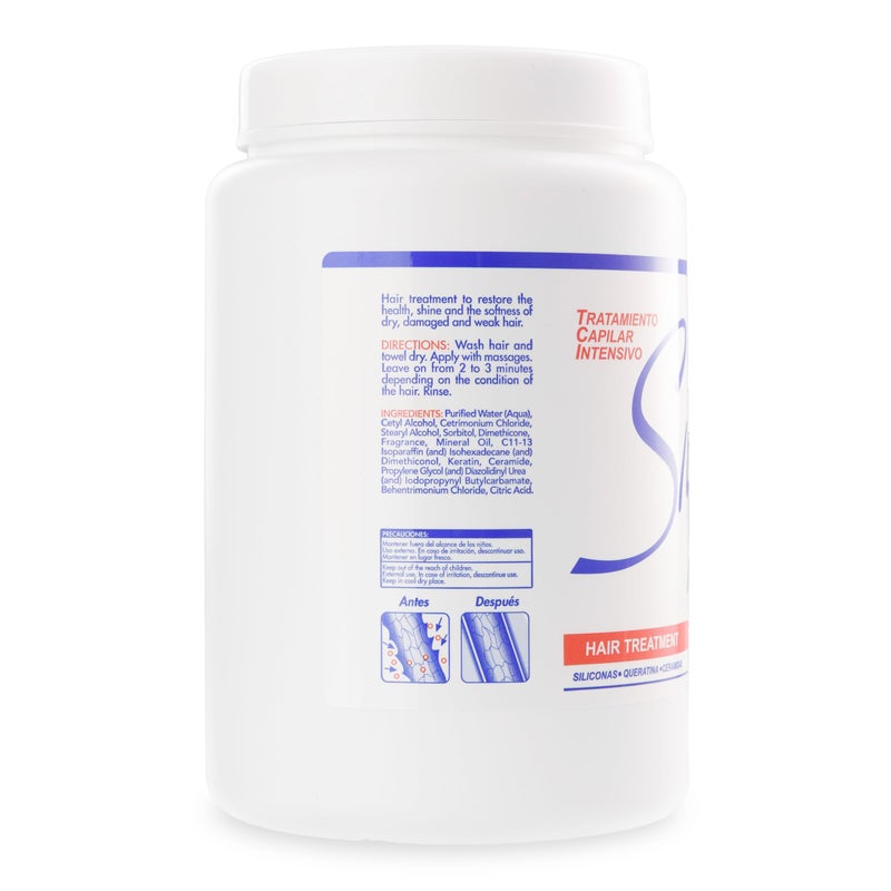 Silicon Mix Deep Conditioning Hair Mask 60 ounces â€“ Intensive Treatment for Dry, Damaged and Brittle Hair, Moisturizing Conditioner for Women to Repair, Control Frizz, Add Shine and Softness. - Image 2