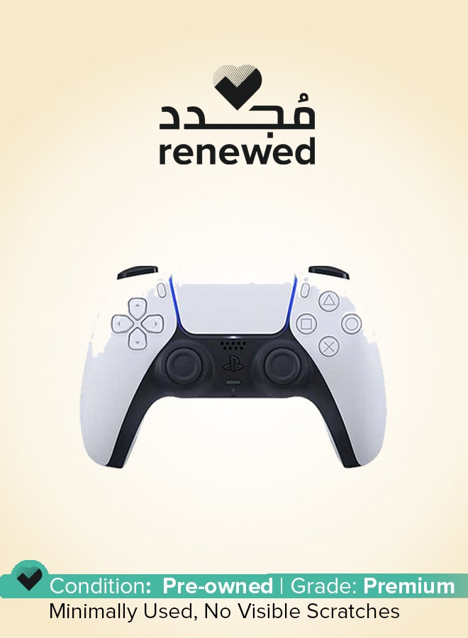 Sony Renewed - DualSense Wireless Controller For PlayStation 5 - White - Image 1