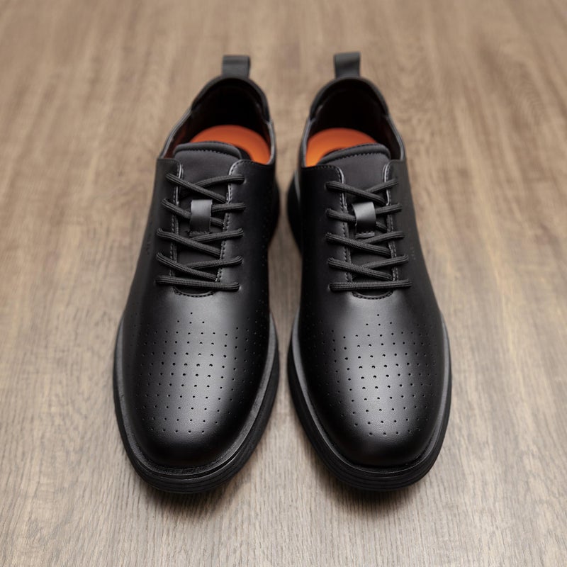 Bruno Marc Men's MaxFlex Fashion Dress Sneakers Oxfords Classic Casual Shoes,Size 10,Black,SBOX2318M - Image 4