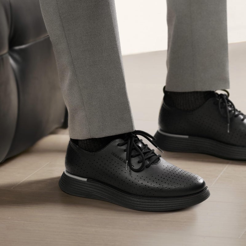 Bruno Marc Men's MaxFlex Fashion Dress Sneakers Oxfords Classic Casual Shoes,Size 10,Black,SBOX2318M - Image 3