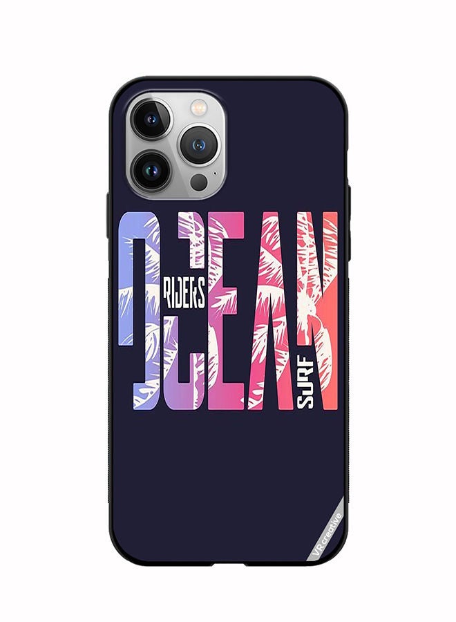 Protective Case Cover For Apple iPhone 12 Pro Max Ocean Design Multicolour