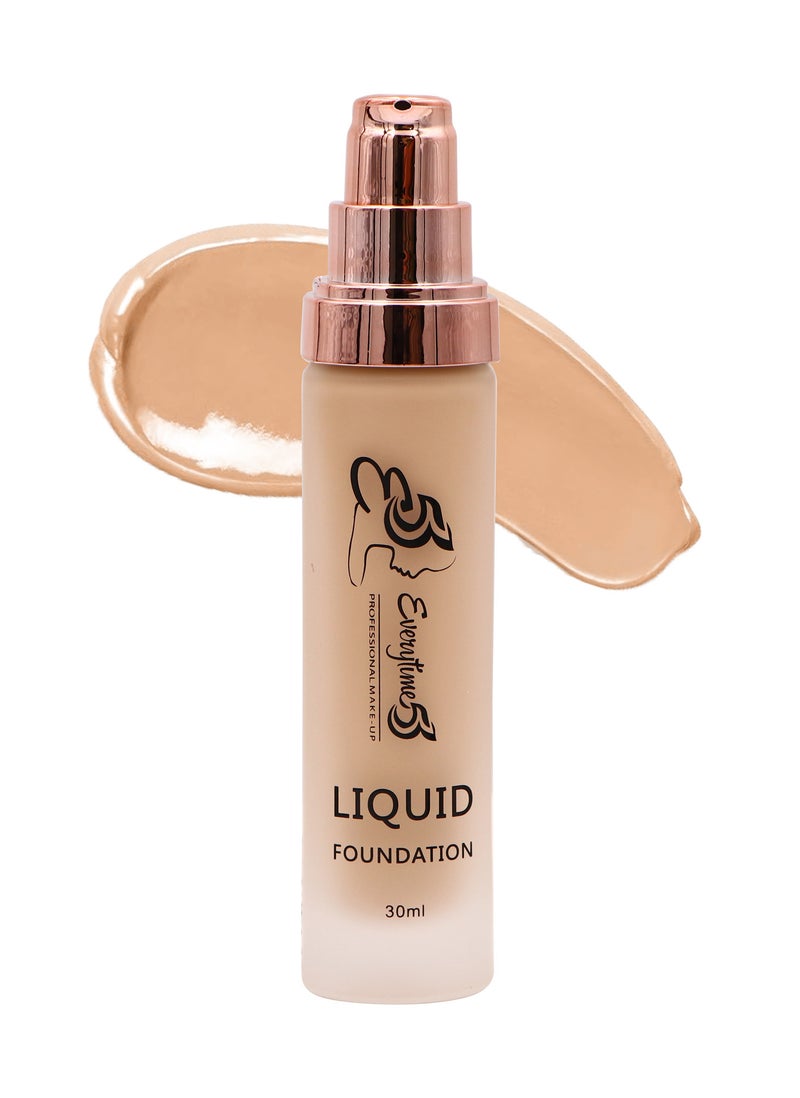 Everytime53 Women's Full Coverage Liquid Foundation 30ml - RG02 - Image 2