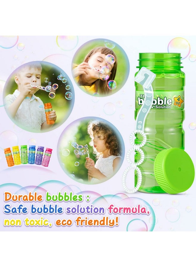 V-Opitos 24 Pack Bubble Bottles With Wands In 6 Colors 4Oz Bubbles Solution Bubble Party Favors For Kids Themed Birthday School Classroom Prizes For Boys & Girls Ideal Goodies Stuffers - Image 5
