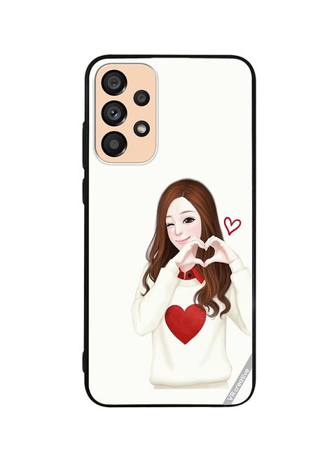 Protective Case Cover For Samsung Galaxy A23 Lucy Design Multicolour