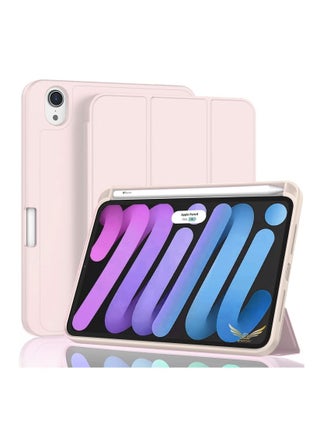 iPad Mini 6 Cover with Pencil Holder Silicone Smart Folding Case Compatible with Apple iPad Mini 6 2021 8.3 Inch - pzsku/ZCF86E2C7B921B42DFED4Z/45/_/1732949708/0483cd04-3f9a-46ce-85dd-46ed018ccab4