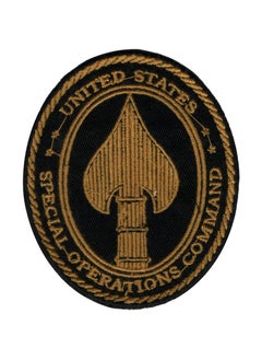 U.S Special Operations Command Spades Applique Embroidered Sew-on Patch ; Size: 9cm x 7.5cm for Jackets, Bags, Caps, T-Shirts, Jeans, Outdoor Clothing (1 Piece). (Code: SBX-208)