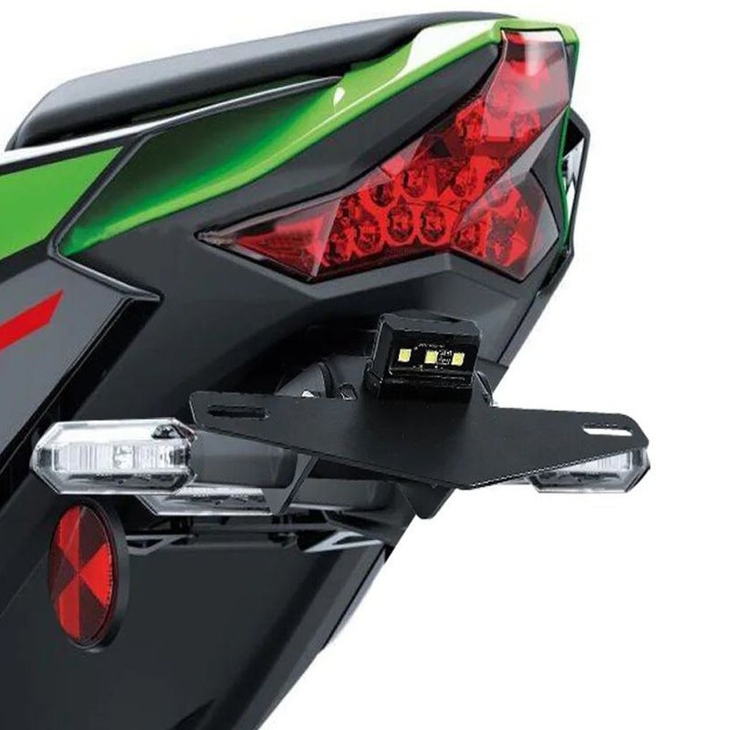 Black Rear Fender Eliminator And License Plate Holder For Kawasaki Ninja 500 400 250 Z400 Z250 Z500 SE - Image 1