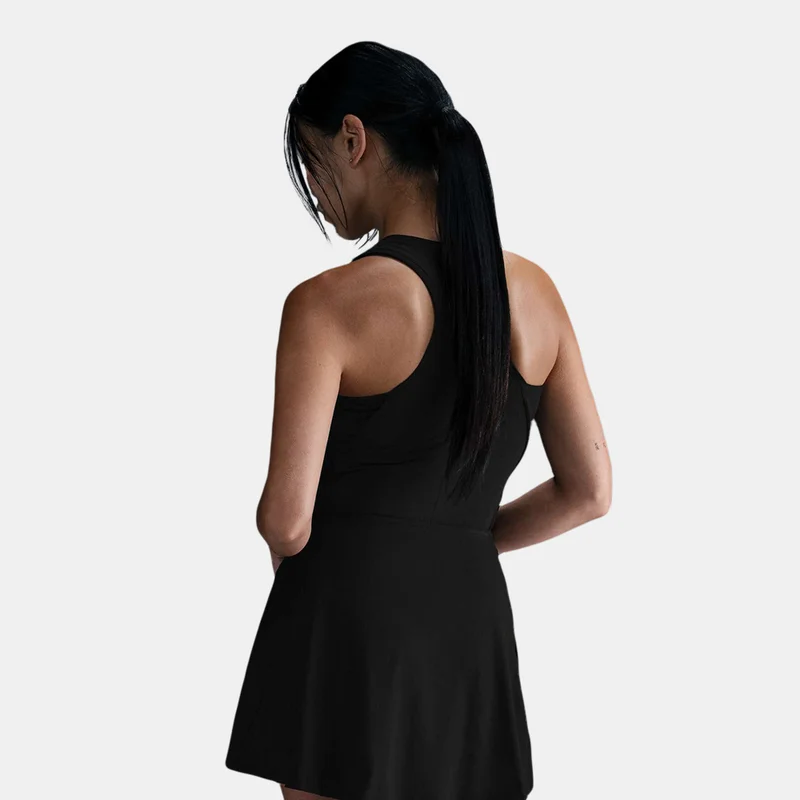 Nike Black Women's Victory Dri-FIT Flouncy Tennis Skirt for Women | Best Price UAE