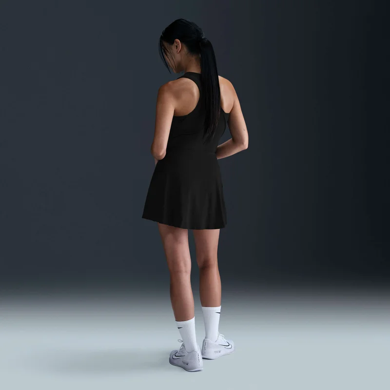 Nike Black Women's Victory Dri-FIT Flouncy Tennis Skirt for Women | Best Price UAE