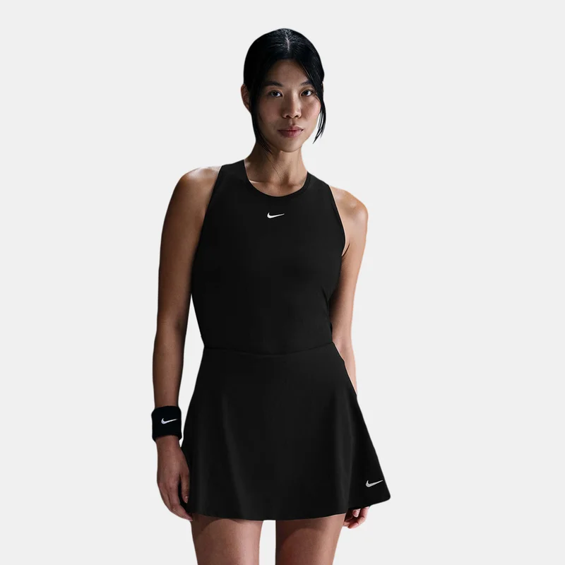 Nike Black Women's Victory Dri-FIT Flouncy Tennis Skirt for Women | Best Price UAE