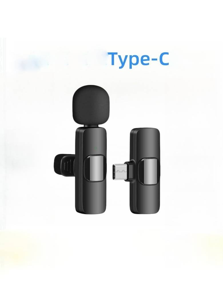 AROAQ K9 Wireless Collar Microphone K15 One-to-Two Mobile Phone Live Broadcast Outdoor Short Video Recording Noise Reduction  - Image 1