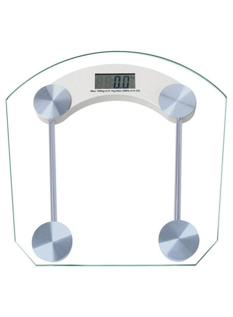 Generic Digital LCD Electronic Glass Body Weight Scale Health Bathroom  - Image 1