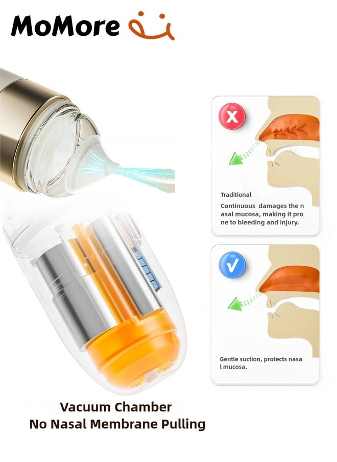 Automatic Nasal Aspirator Vacuum Cleaner For Infant With 3 Silicone Tips