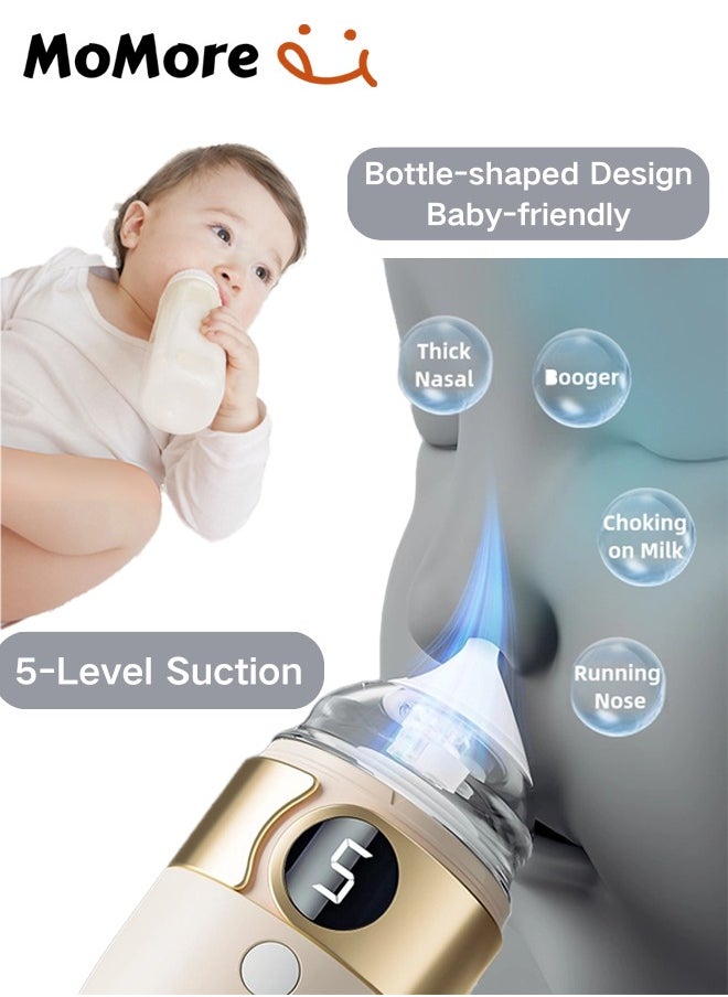 Automatic Nasal Aspirator Vacuum Cleaner For Infant With 3 Silicone Tips