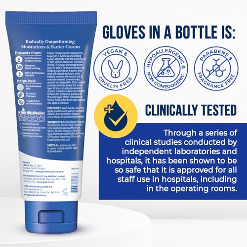 Gloves in a Bottle Shielding Lotion, Relief for Eczema and Psoriasis, 3.4 ounces (Pack of 2) - Image 4