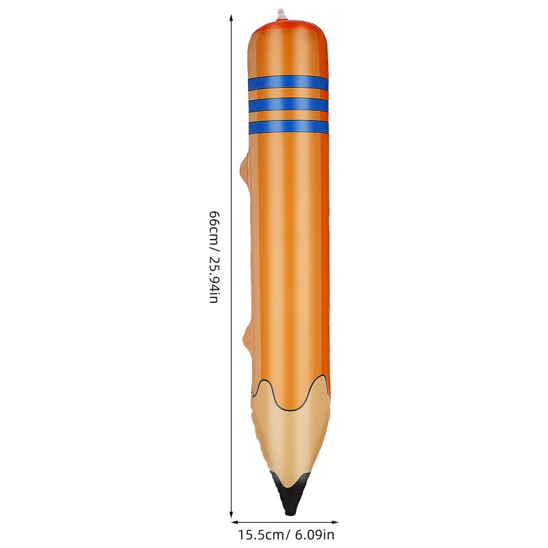 4 Pcs Inflatable Pencils Giant Pencil Balloon Jumbo Pencil Pencil Decorations For Classroom Back To School Decorations - Image 5
