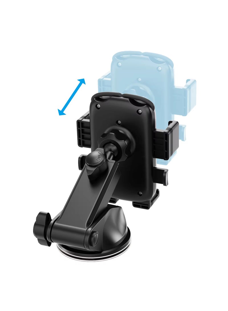 Tradeo 2024 Tradeo Car Phone Holder, Rotatable, Adjustable, Waterproof, Super Suction, Long Arm Phone Holder for Dashboard & Windshield, Universal Mobile Holder For all Smart Phones Devices - Image 3